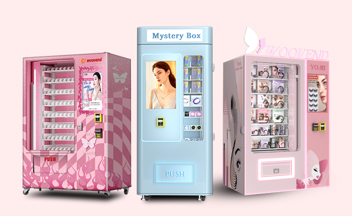 Cosmetics and beauty vending machine